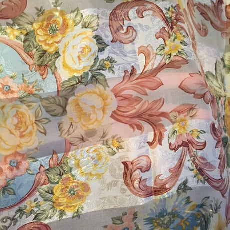 vintage scarf＊e119