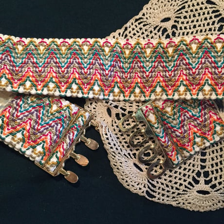 Vintage belt＊e646