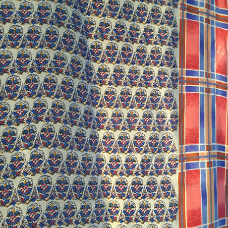 vintage scarf＊e736