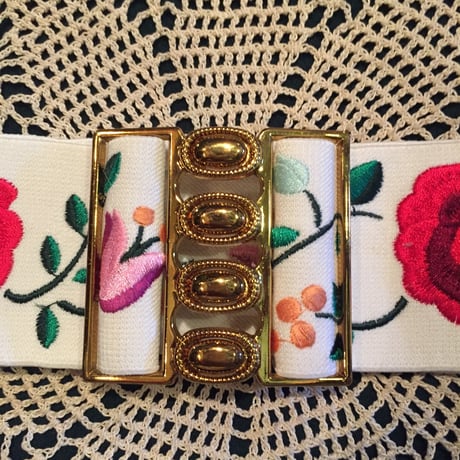 Vintage belt＊e656