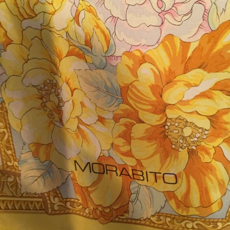 vintage scarf＊e735