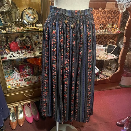 vintage skirt＊e872