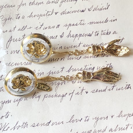 Handmade pierce＊y373