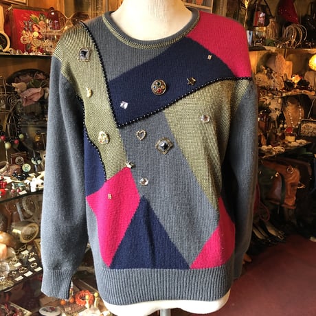 Vintage knit＊e822