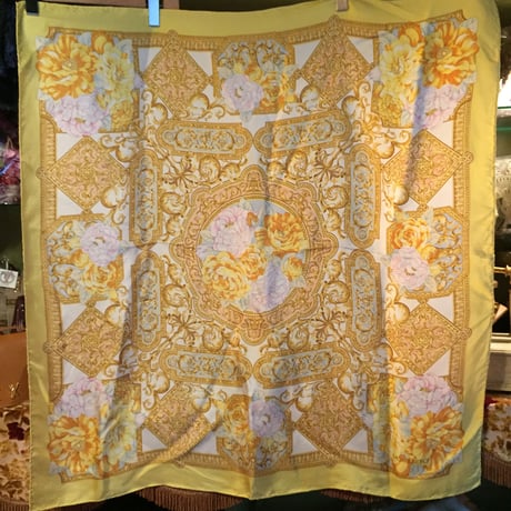 vintage scarf＊e735
