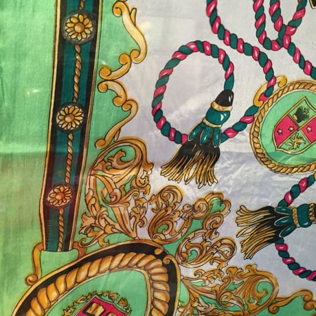 vintage scarf＊e130