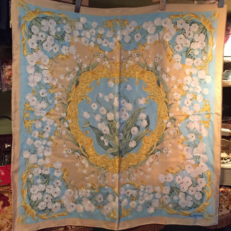 vintage scarf＊e931