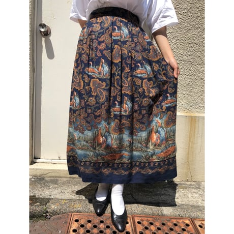 vintage skirt＊e71