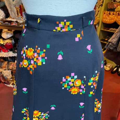 vintage skirt＊e866