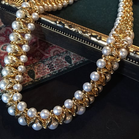 france vintage necklace ＊fk307