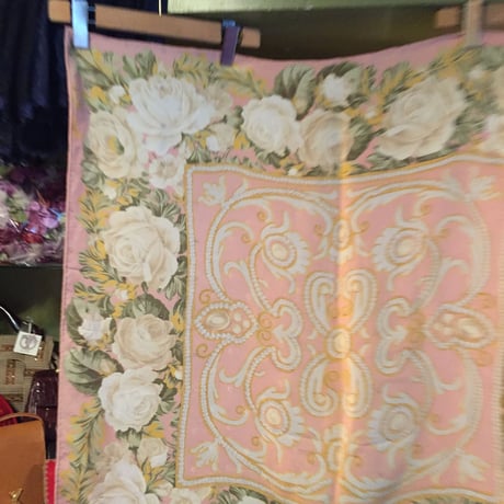 vintage scarf＊e739