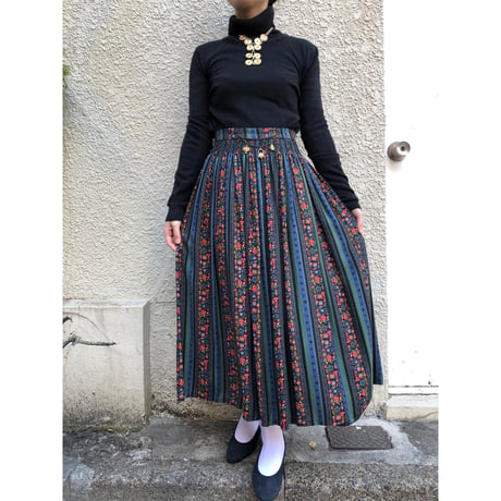 vintage skirt＊e872
