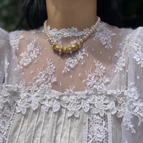 france vintage necklace ＊fk309