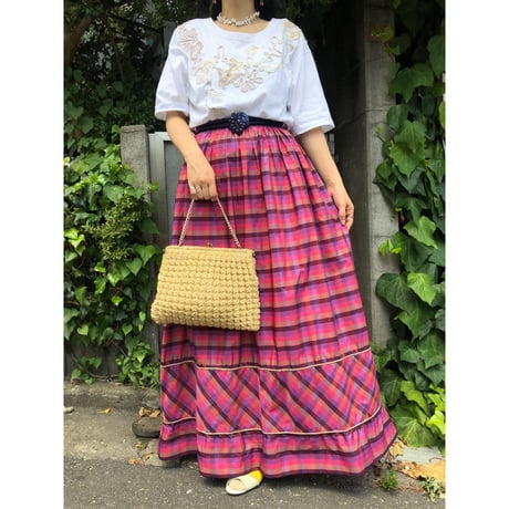 vintage skirt＊e70