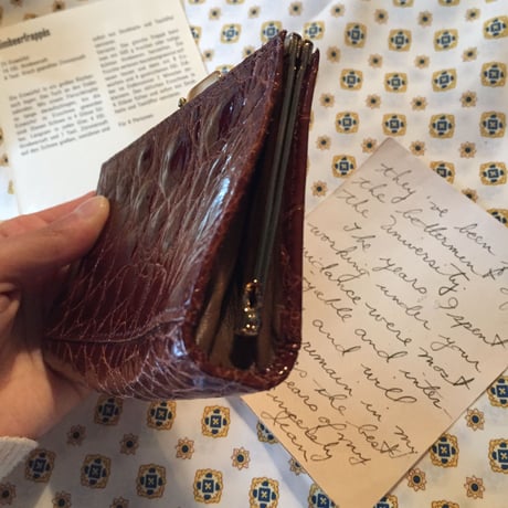 italy vintage wallet＊e625