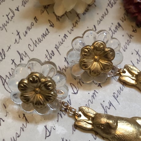 Handmade pierce＊y371