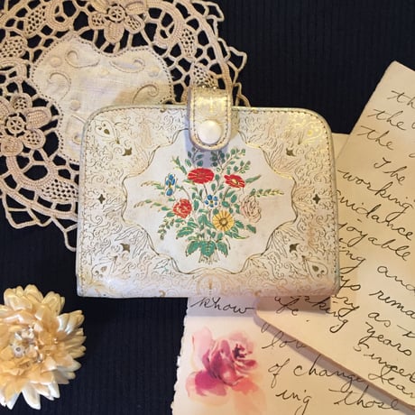Italy vintage wallet＊e806