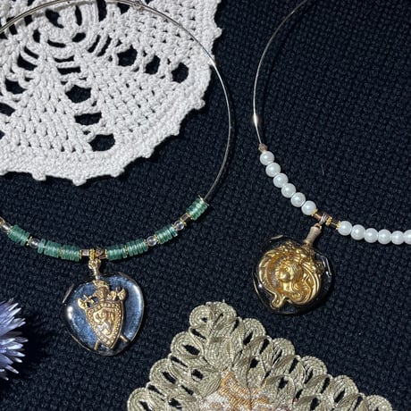 Handmade necklace＊y417