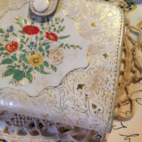 Italy vintage wallet＊e806