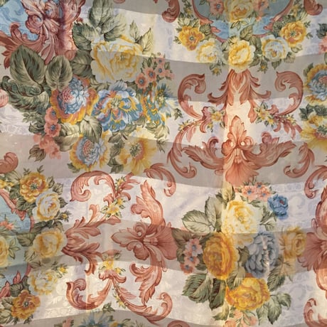 vintage scarf＊e119