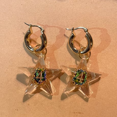 Handmade pierce＊y388