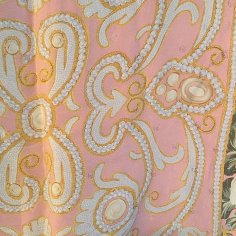 vintage scarf＊e739