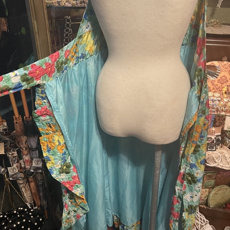1970s vintage dress＊e819