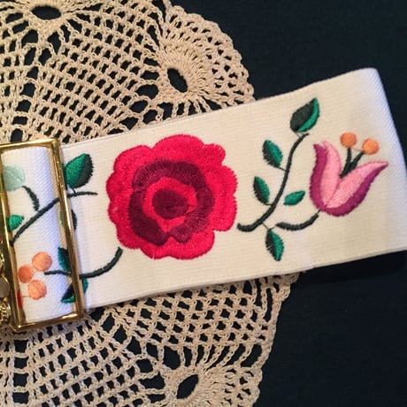 Vintage belt＊e656