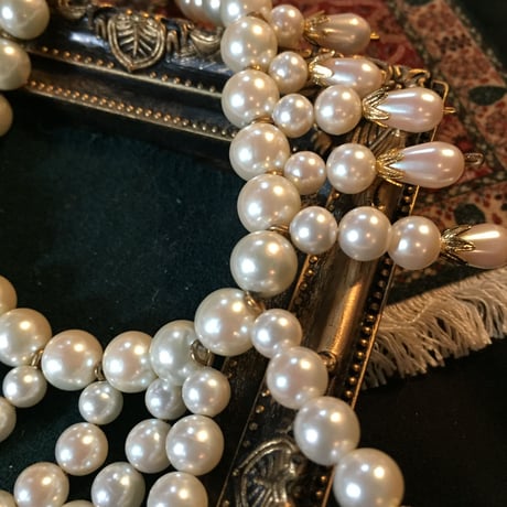 france vintage necklace ＊fk304