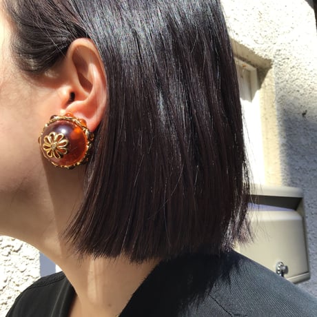 France vintage earrings ＊e791