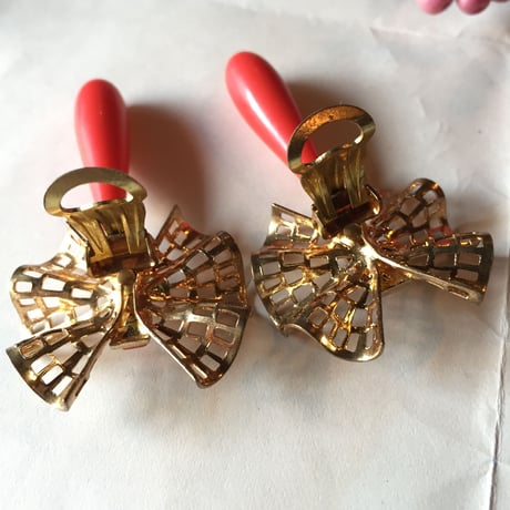 france vintage earings＊fk343