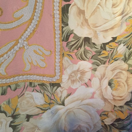 vintage scarf＊e739