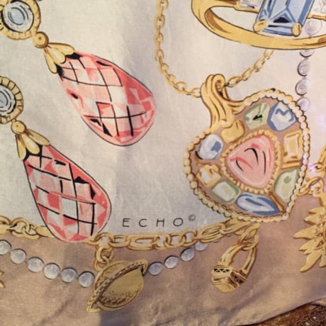 vintage scarf＊e933