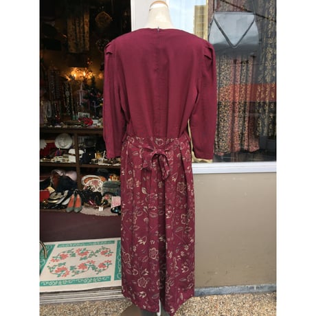 vintage dress＊e436