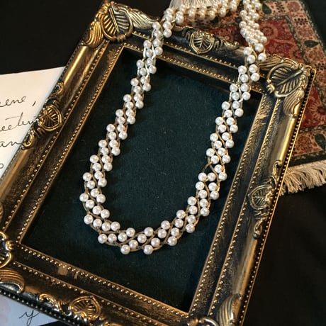 france vintage necklace ＊fk305