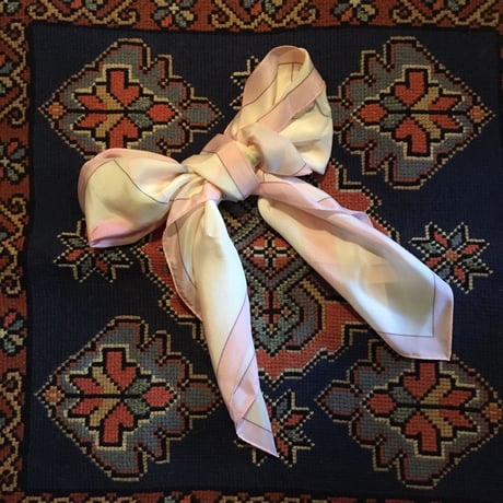 vintage scarf＊e620