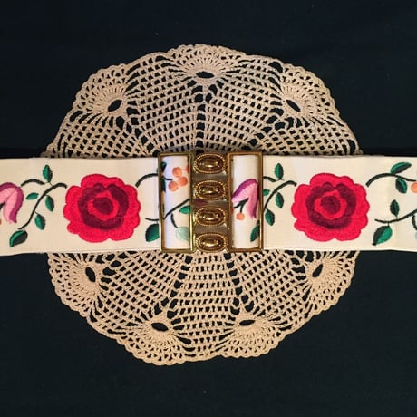 Vintage belt＊e656