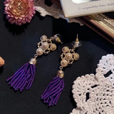 Handmade pierce＊y437