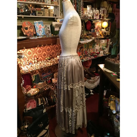 Vintage skirt＊e195