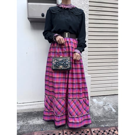 vintage skirt＊e70