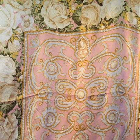 vintage scarf＊e739
