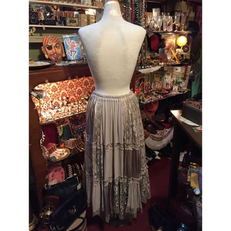 Vintage skirt＊e195