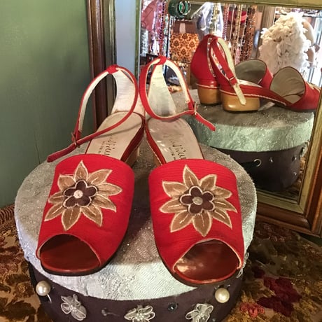 Italy vintage shoes ＊e200