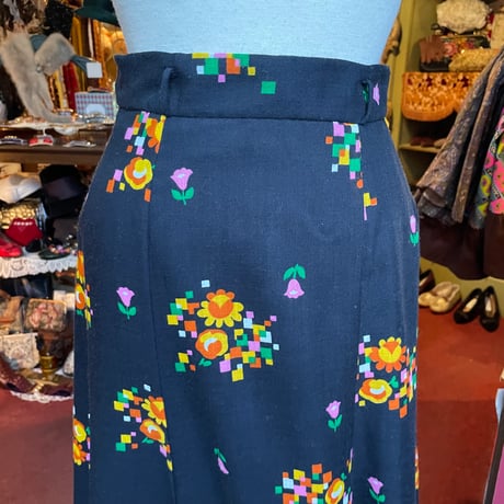 vintage skirt＊e866