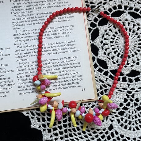 England vintage necklace＊fk868