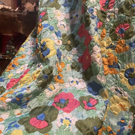 1970s vintage dress＊e819