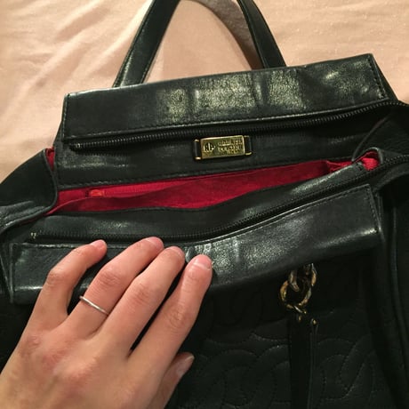 italy vintage bag＊e635