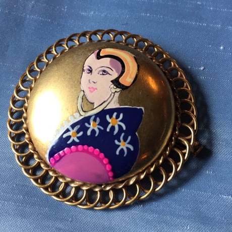 France vintage brooch＊e17