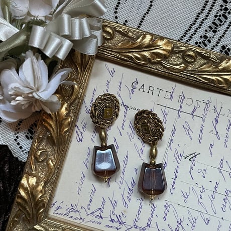 Handmade pierce＊y377