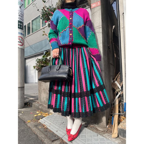 vintage skirt＊e928